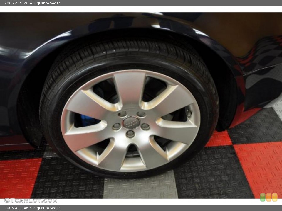 2006 Audi A6 4.2 quattro Sedan Wheel and Tire Photo #38091419