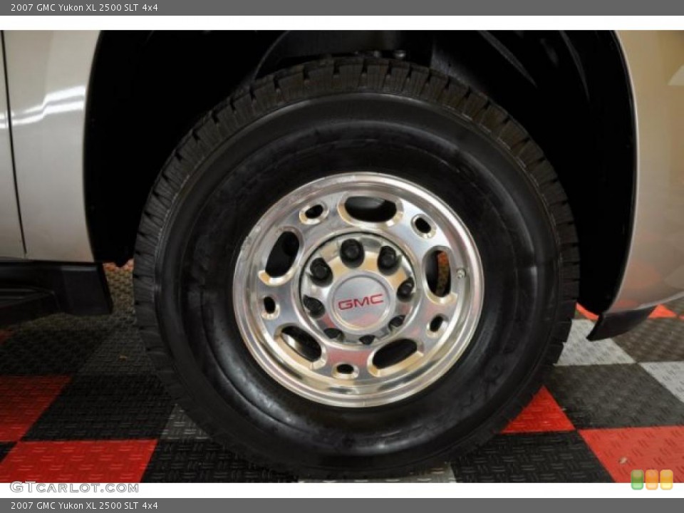 2007 GMC Yukon XL 2500 SLT 4x4 Wheel and Tire Photo #38093407