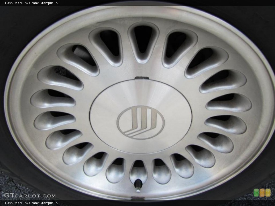 1999 Mercury Grand Marquis LS Wheel and Tire Photo #38100095
