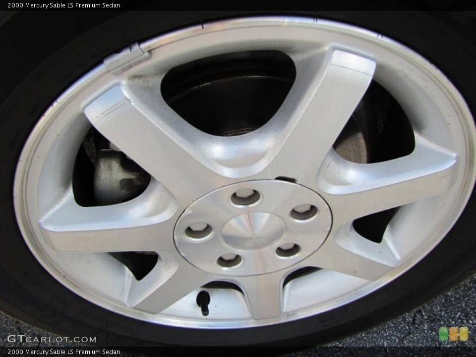 2000 Mercury Sable LS Premium Sedan Wheel and Tire Photo #38100303