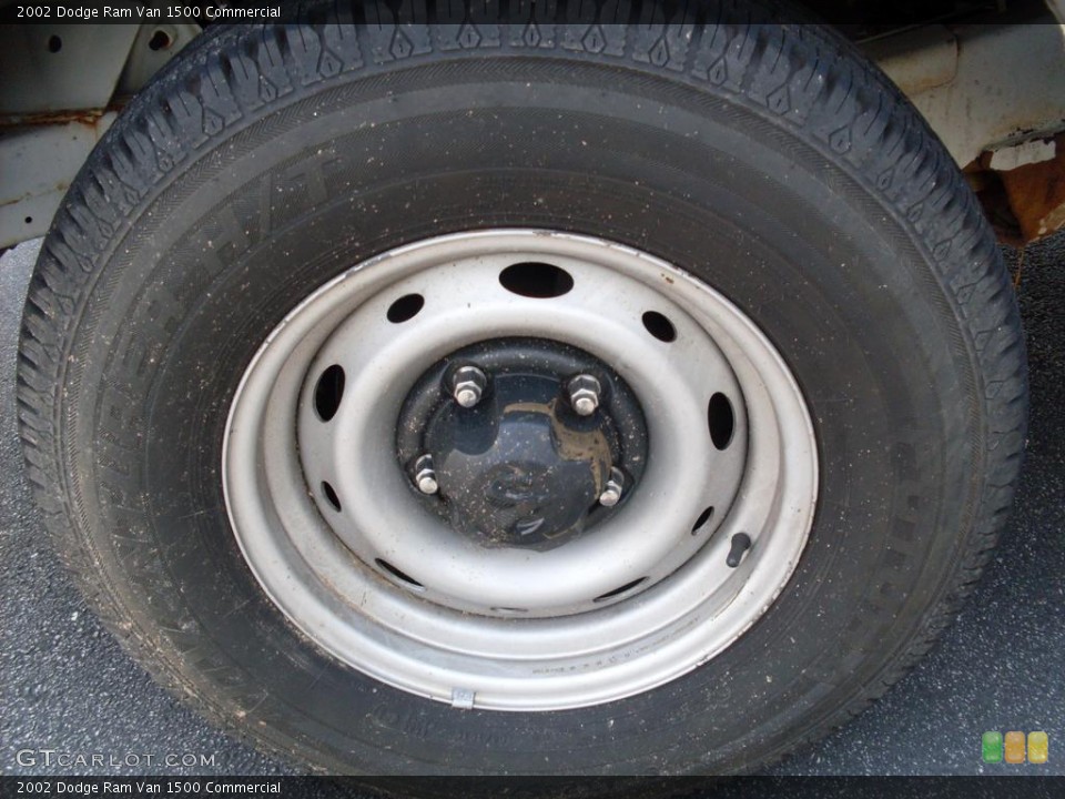 2002 Dodge Ram Van 1500 Commercial Wheel and Tire Photo #38102099