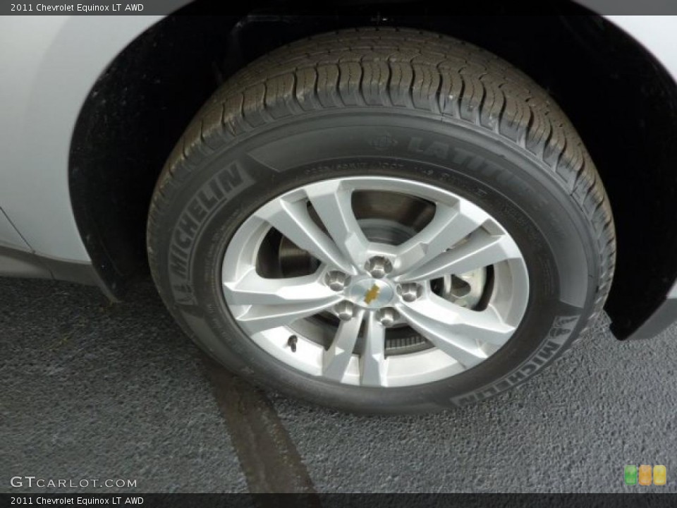 2011 Chevrolet Equinox LT AWD Wheel and Tire Photo #38105519