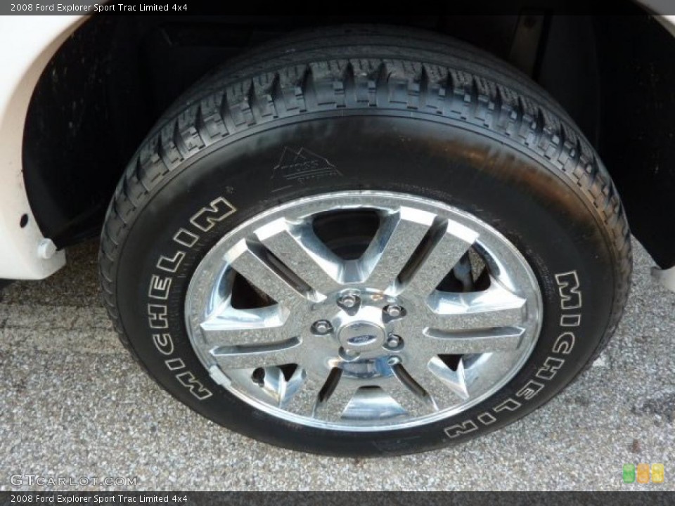 2008 Ford Explorer Sport Trac Limited 4x4 Wheel and Tire Photo #38106755