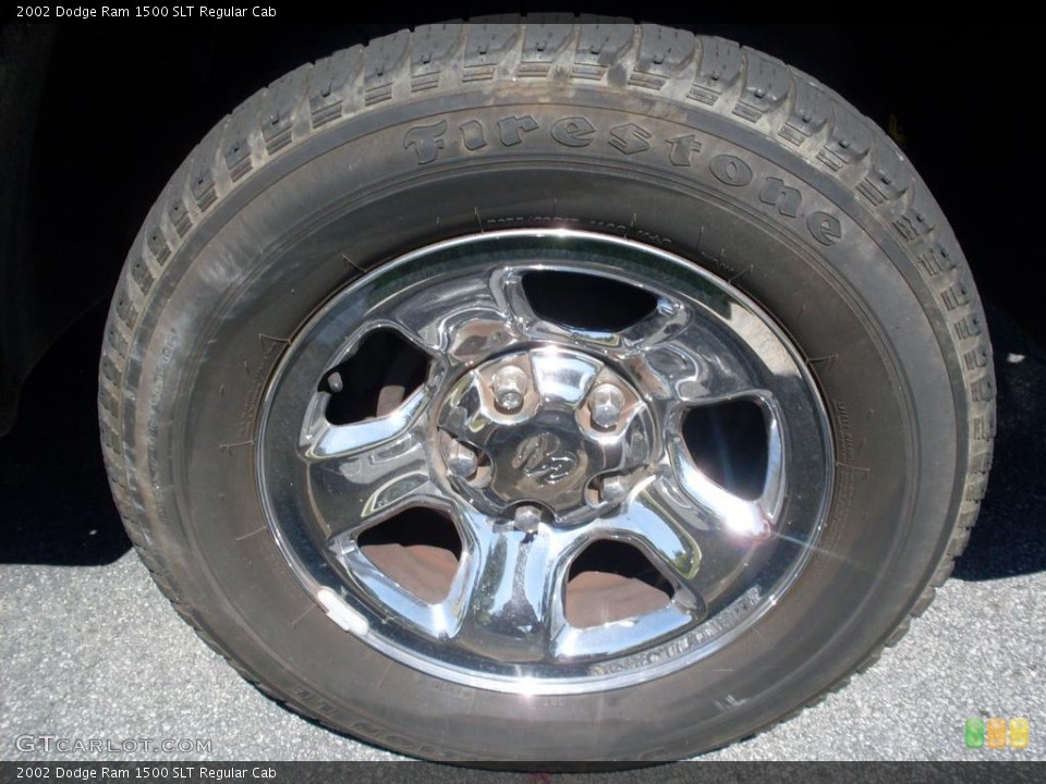 2002 Dodge Ram 1500 SLT Regular Cab Wheel and Tire Photo #38107339