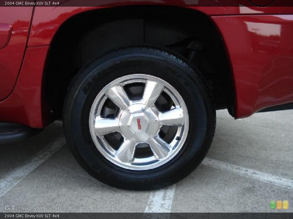 2004 GMC Envoy XUV SLT 4x4 Wheel and Tire Photo #38109887