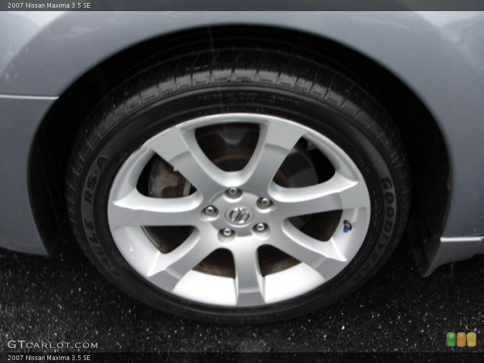 2007 Nissan Maxima 3.5 SE Wheel and Tire Photo #38113943