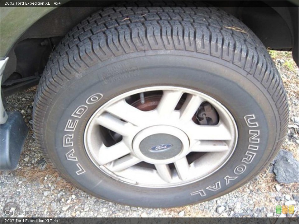 2003 Ford Expedition XLT 4x4 Wheel and Tire Photo #38114999