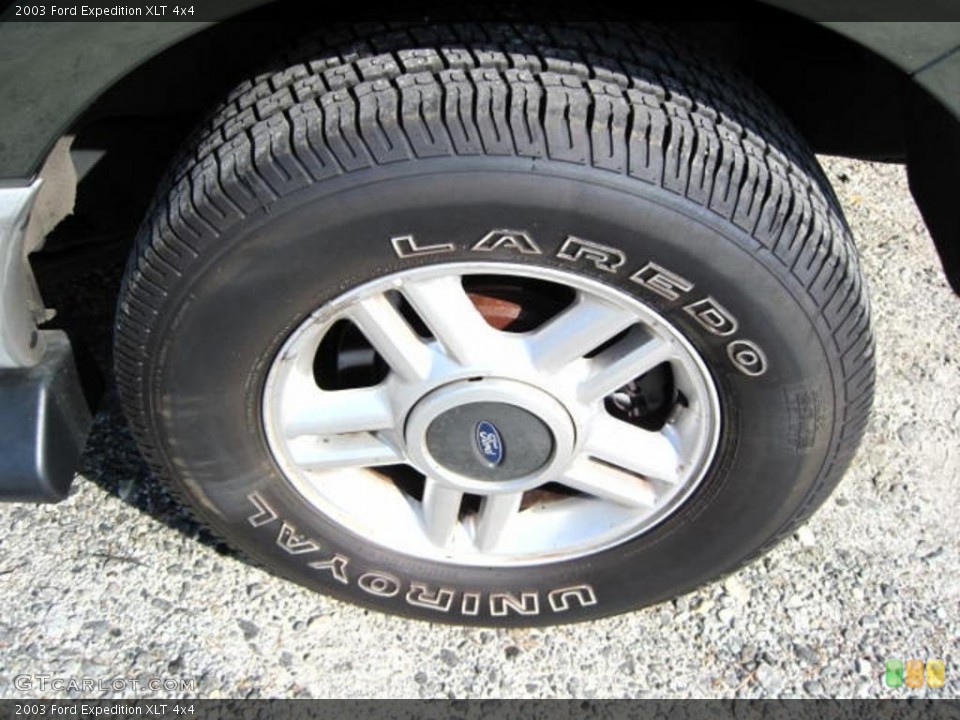 2003 Ford Expedition XLT 4x4 Wheel and Tire Photo #38115019