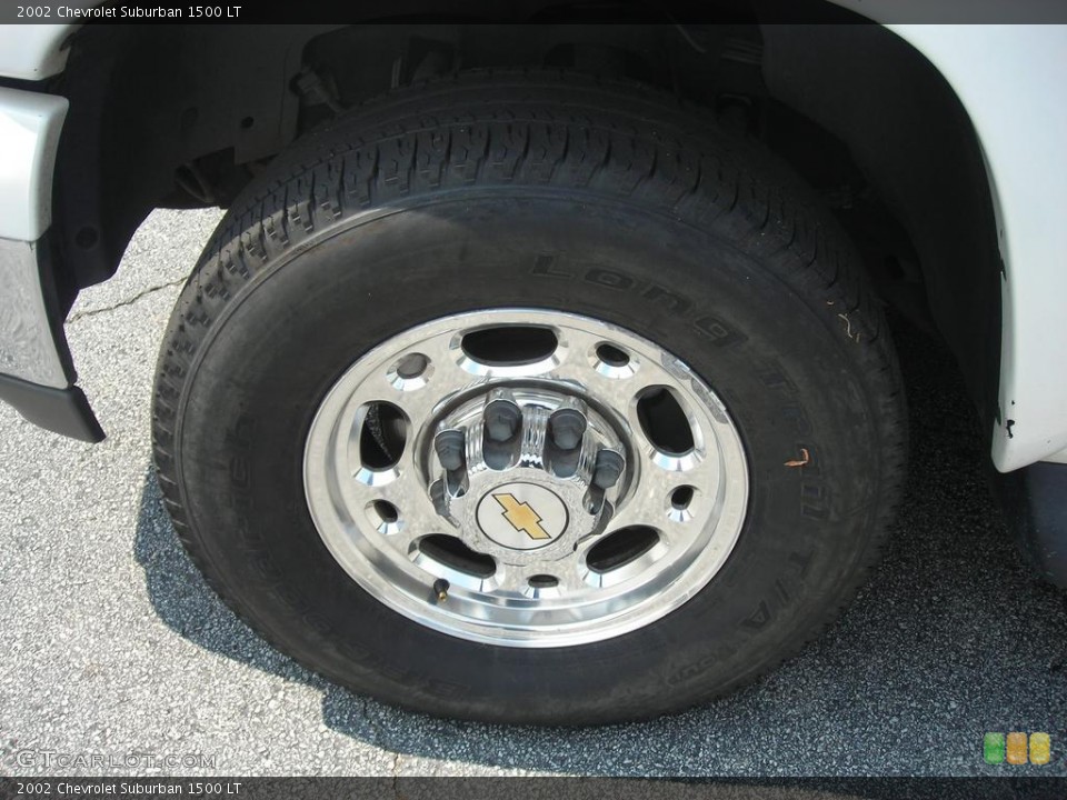 2002 Chevrolet Suburban 1500 LT Wheel and Tire Photo #38115503