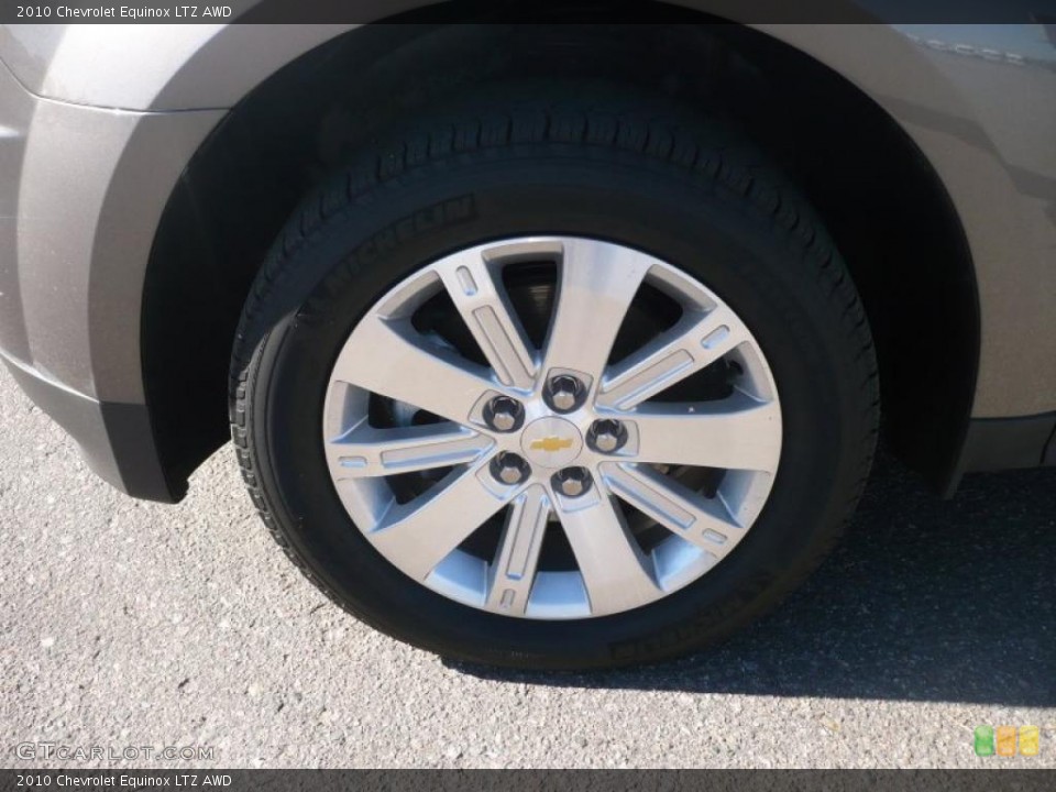 2010 Chevrolet Equinox LTZ AWD Wheel and Tire Photo #38116079