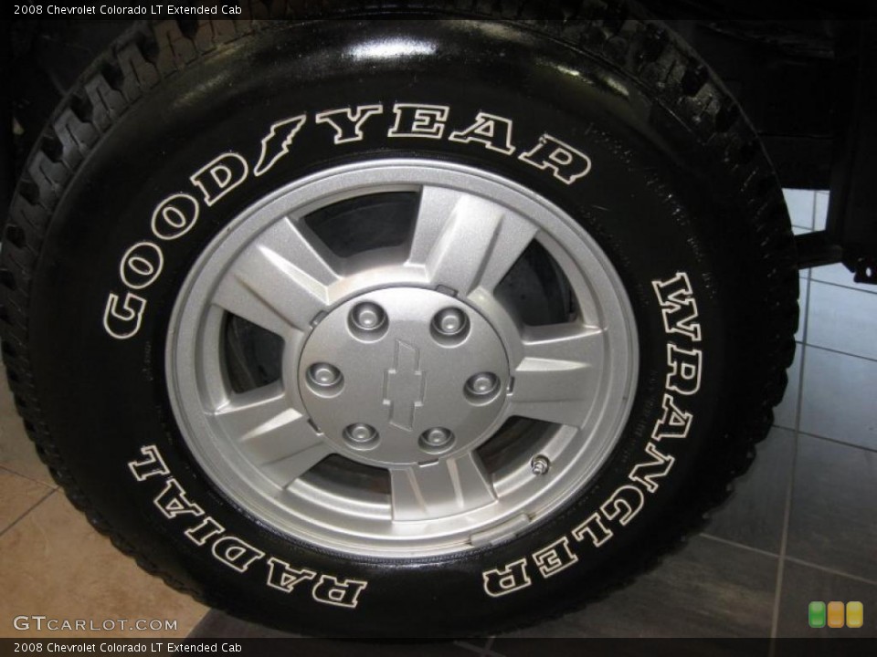 2008 Chevrolet Colorado LT Extended Cab Wheel and Tire Photo #38116399