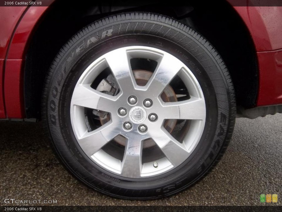 2006 Cadillac SRX V8 Wheel and Tire Photo #38117039