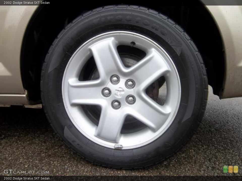 2002 Dodge Stratus SXT Sedan Wheel and Tire Photo #38118231