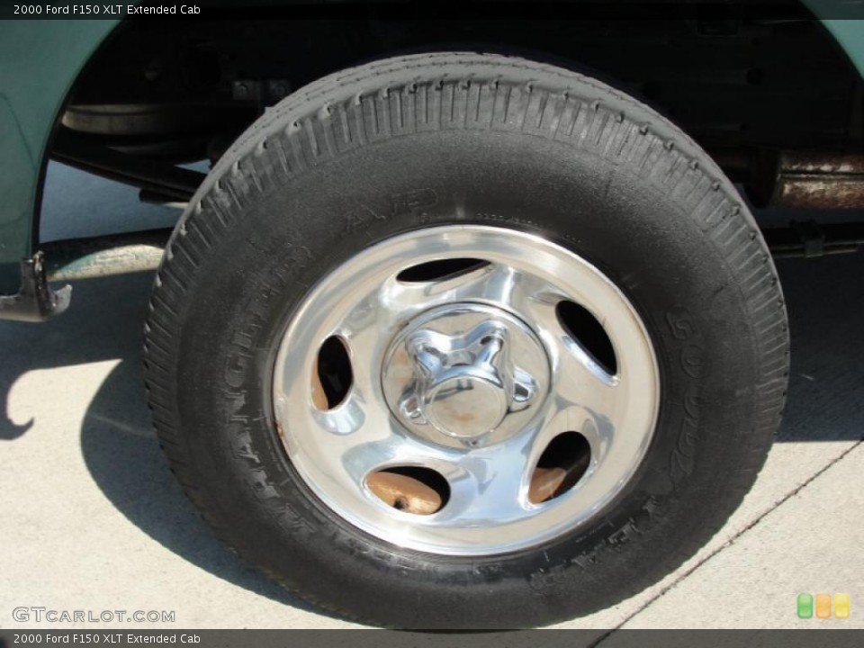 2000 Ford F150 XLT Extended Cab Wheel and Tire Photo #38122387