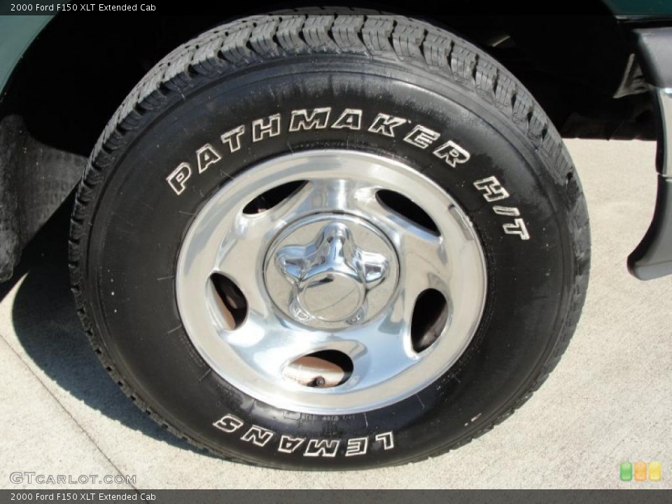 2000 Ford F150 XLT Extended Cab Wheel and Tire Photo #38122399