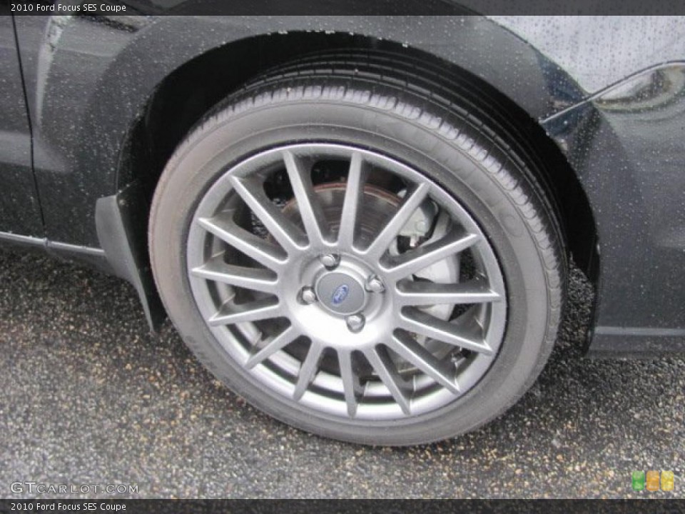 2010 Ford Focus SES Coupe Wheel and Tire Photo #38125913