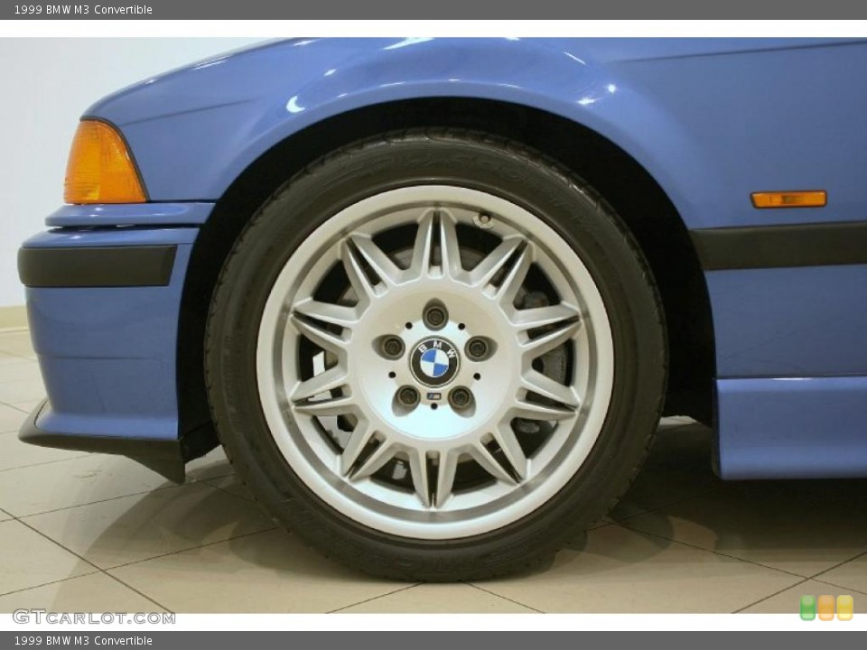 1999 BMW M3 Convertible Wheel and Tire Photo #38130394
