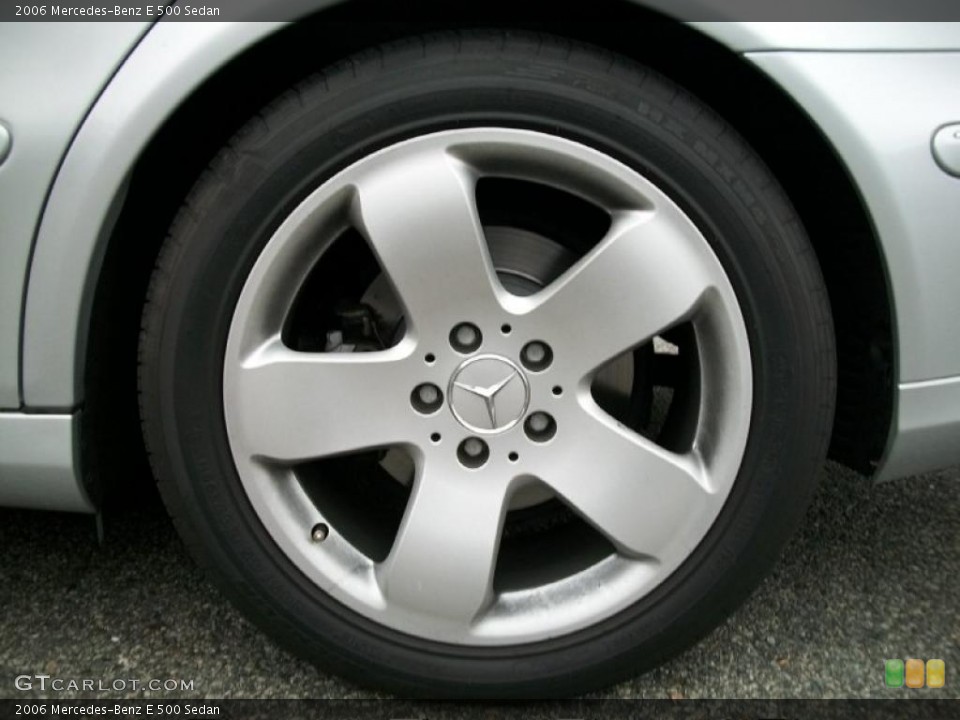2006 Mercedes-Benz E 500 Sedan Wheel and Tire Photo #38133090