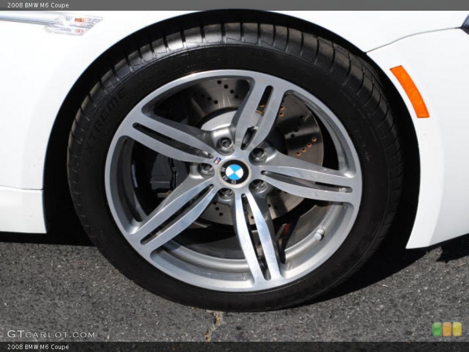 2008 BMW M6 Coupe Wheel and Tire Photo #38133294