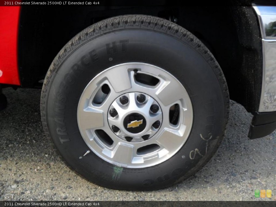 2011 Chevrolet Silverado 2500HD LT Extended Cab 4x4 Wheel and Tire Photo #38133866