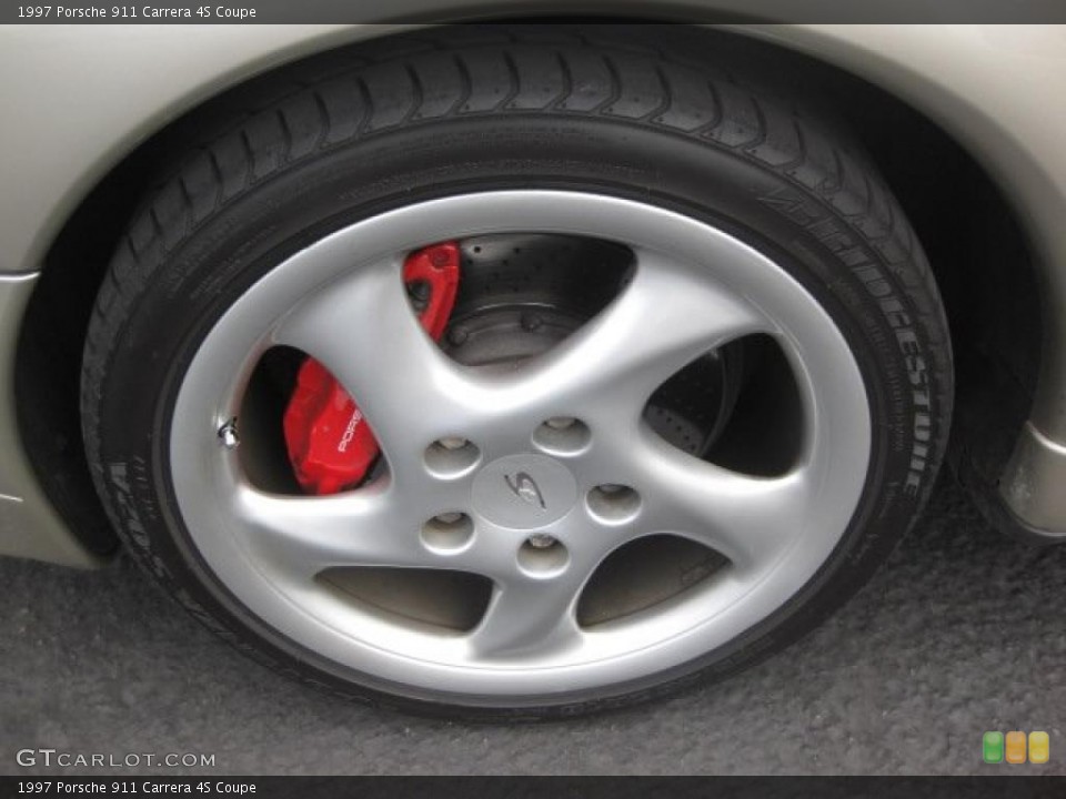 1997 Porsche 911 Carrera 4S Coupe Wheel and Tire Photo #38134270