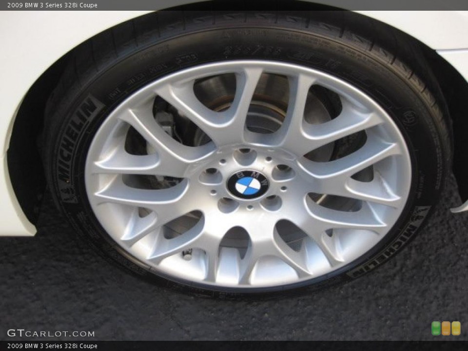 2009 BMW 3 Series 328i Coupe Wheel and Tire Photo #38134814