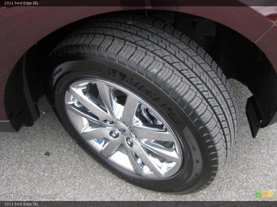 2011 Ford Edge SEL Wheel and Tire Photo #38136062