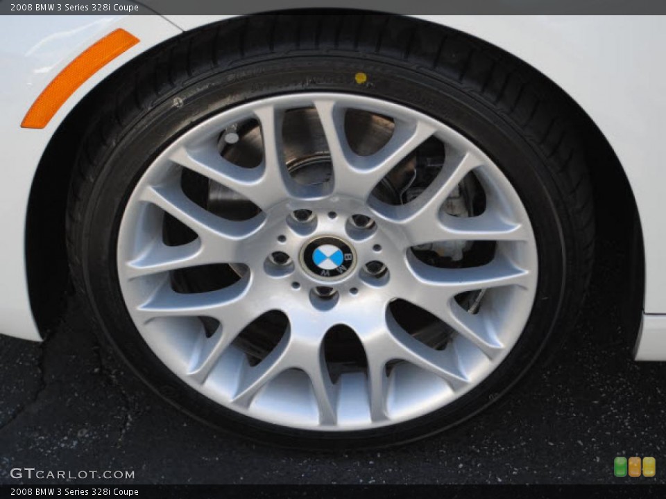 2008 BMW 3 Series 328i Coupe Wheel and Tire Photo #38138450