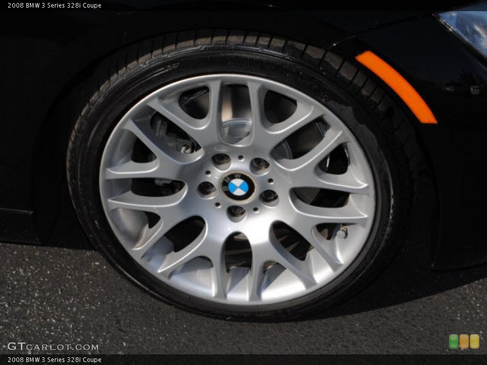 2008 BMW 3 Series 328i Coupe Wheel and Tire Photo #38138630