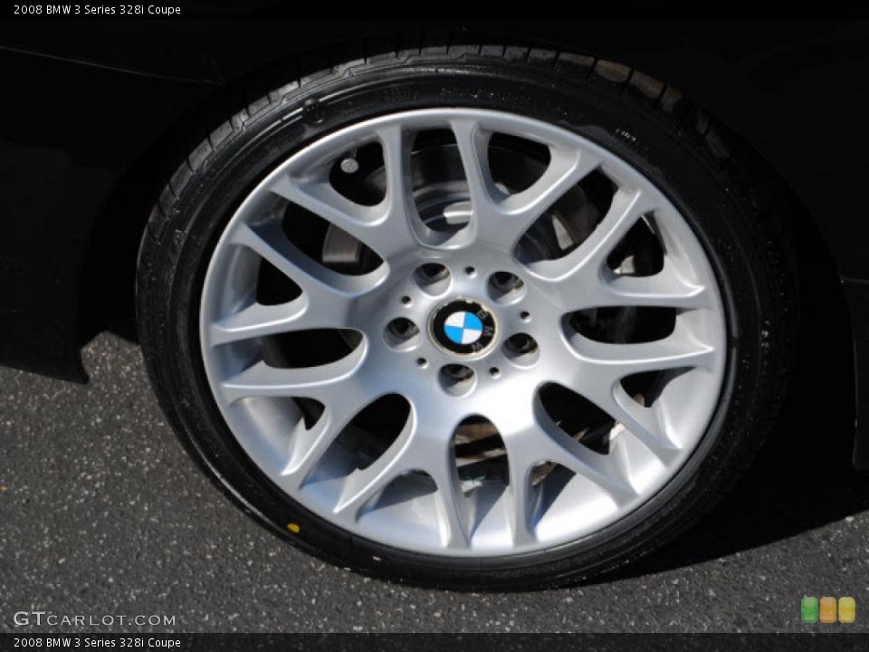 2008 BMW 3 Series 328i Coupe Wheel and Tire Photo #38138722