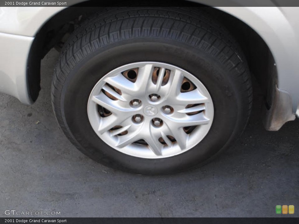 2001 Dodge Grand Caravan Sport Wheel and Tire Photo #38141383