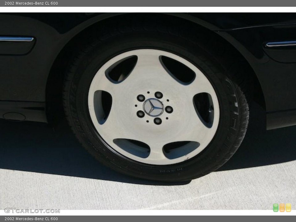 2002 Mercedes-Benz CL 600 Wheel and Tire Photo #38142222