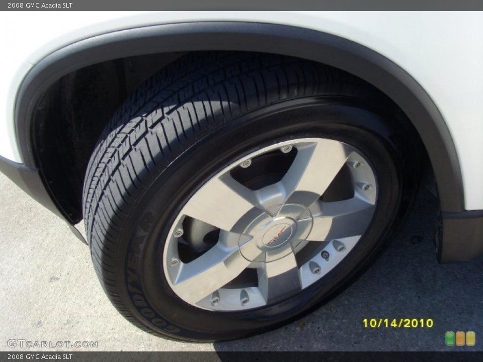2008 GMC Acadia SLT Wheel and Tire Photo #38143150