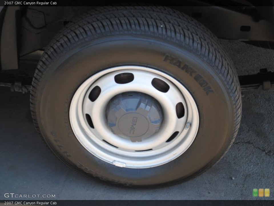 2007 GMC Canyon Regular Cab Wheel and Tire Photo #38143430