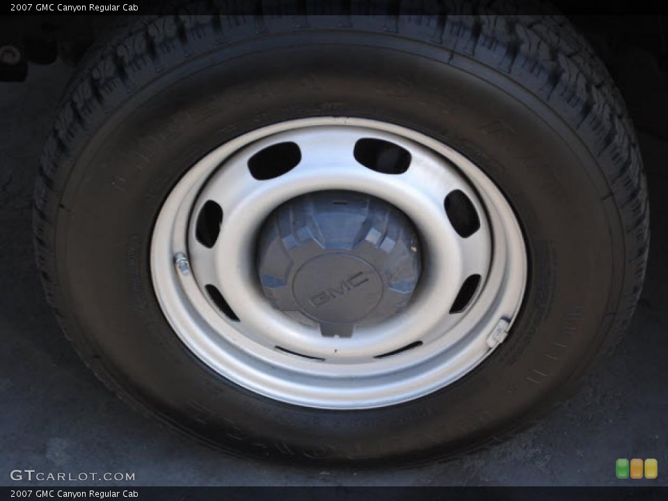 2007 GMC Canyon Regular Cab Wheel and Tire Photo #38143626