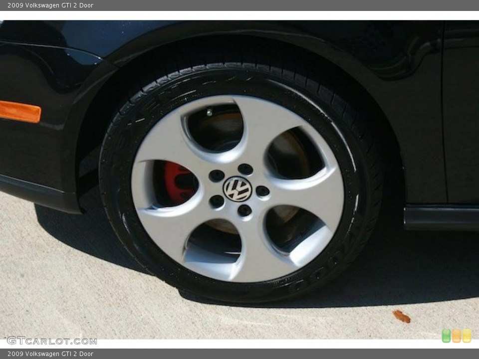 2009 Volkswagen GTI 2 Door Wheel and Tire Photo #38148847