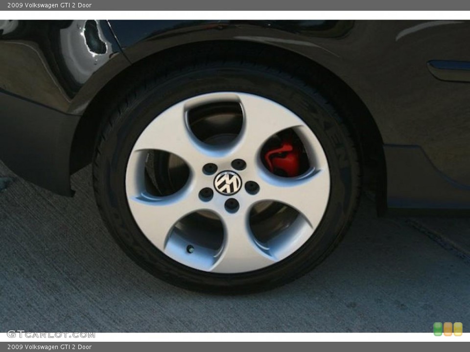 2009 Volkswagen GTI 2 Door Wheel and Tire Photo #38148871