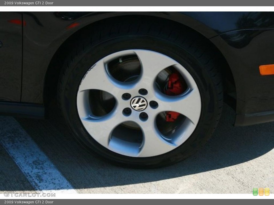 2009 Volkswagen GTI 2 Door Wheel and Tire Photo #38148891