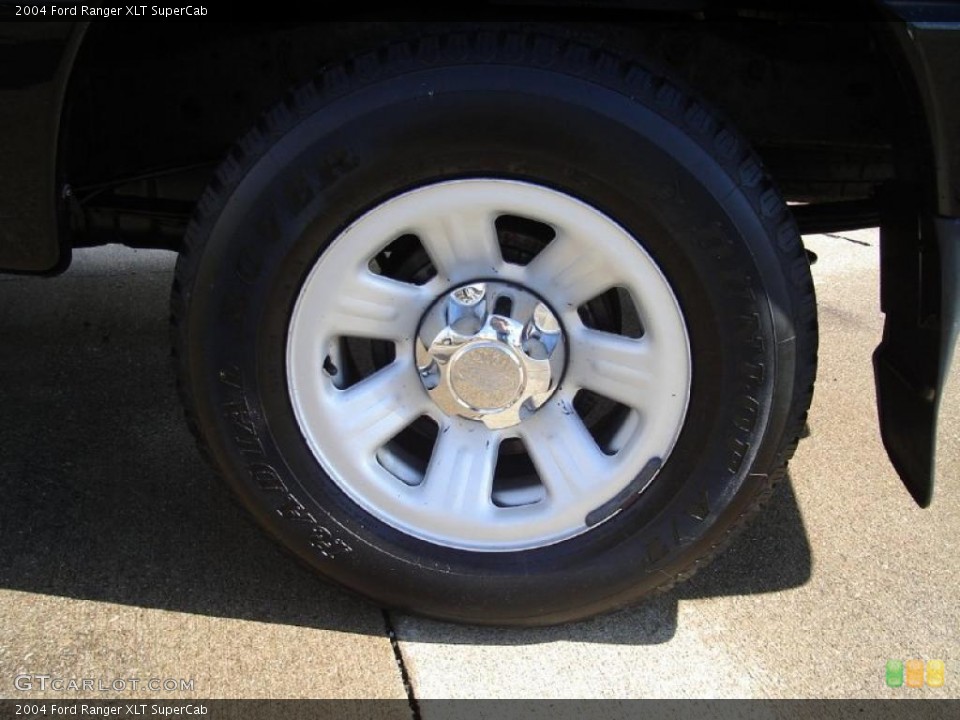 2004 Ford Ranger XLT SuperCab Wheel and Tire Photo #38150004