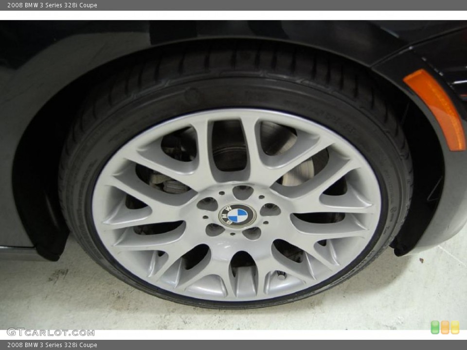2008 BMW 3 Series 328i Coupe Wheel and Tire Photo #38150148