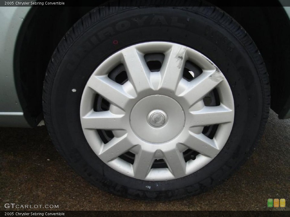 2005 Chrysler Sebring Convertible Wheel and Tire Photo #38150740