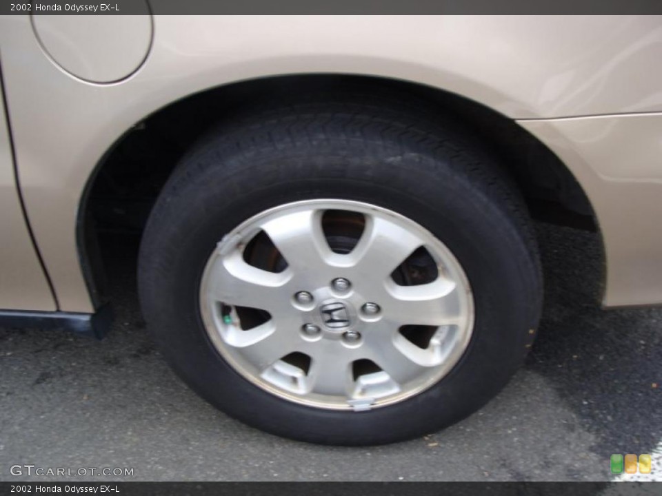 2002 Honda Odyssey EX-L Wheel and Tire Photo #38153688