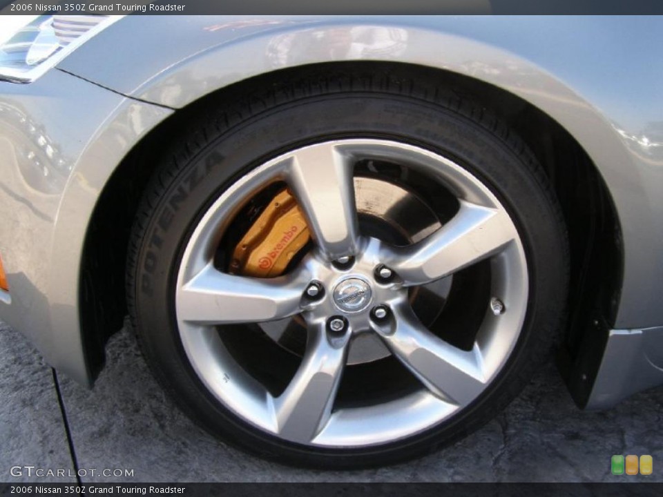 2006 Nissan 350Z Grand Touring Roadster Wheel and Tire Photo #38158665