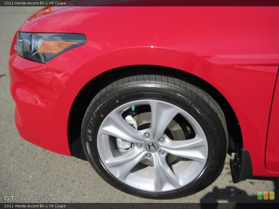 2011 Honda Accord EX-L V6 Coupe Wheel and Tire Photo #38168402