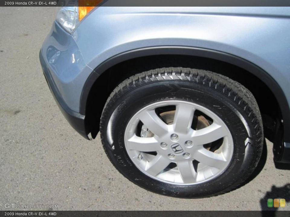 2009 Honda CR-V EX-L 4WD Wheel and Tire Photo #38168462