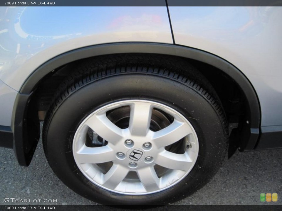 2009 Honda CR-V EX-L 4WD Wheel and Tire Photo #38168470