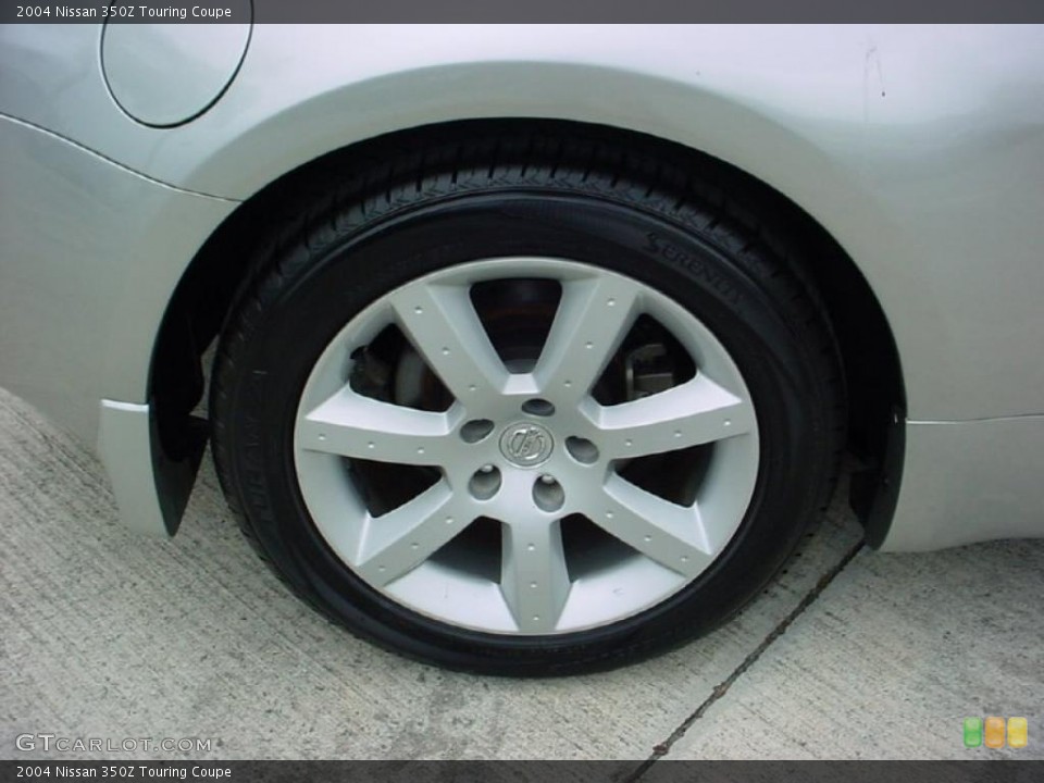 2004 Nissan 350Z Touring Coupe Wheel and Tire Photo #38170764