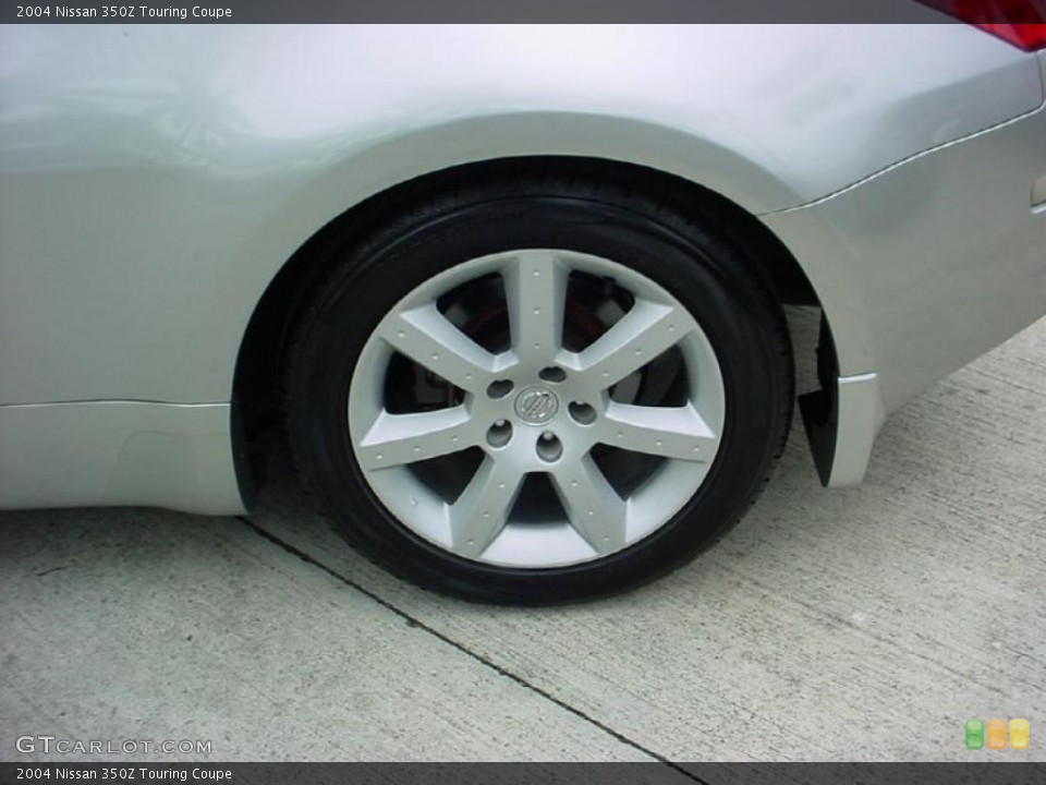 2004 Nissan 350Z Touring Coupe Wheel and Tire Photo #38170860