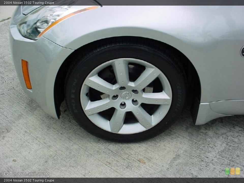 2004 Nissan 350Z Touring Coupe Wheel and Tire Photo #38170876