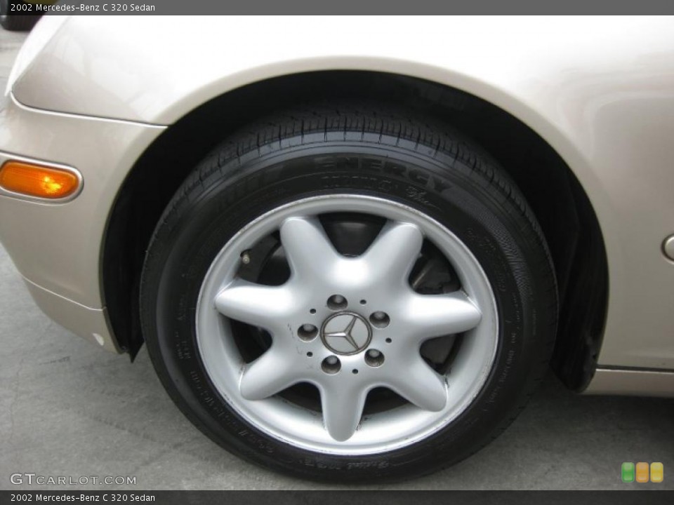 2002 Mercedes-Benz C 320 Sedan Wheel and Tire Photo #38172640